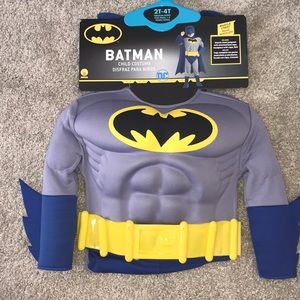 Batman costume (2t-4t)